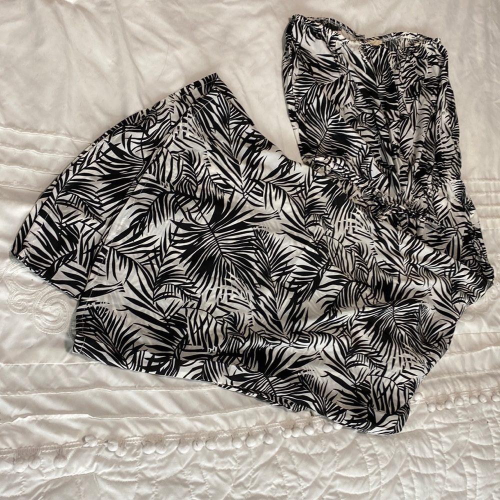 Tropical inspired Beach Coverup